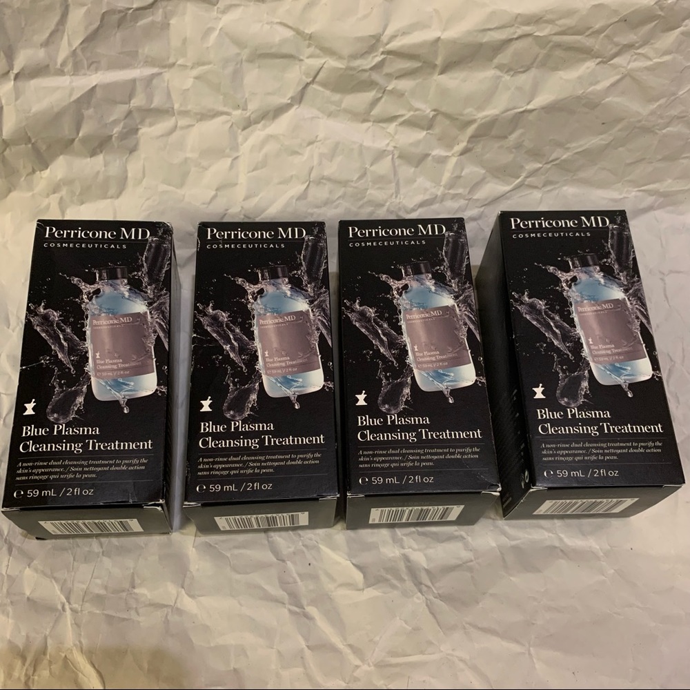4 x perricone blue plasma cleansing